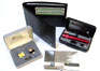 Gifts : Leather wallets, cuff links, tie clips, business card holders and money clips