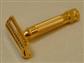 Straight Cut Short (Gold-Plated w/Long Screw)