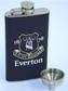 Everton FC 4oz Leather Hip Flask & Funnel