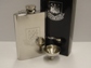 West Ham Utd 4oz Stainless Steel Hip Flask