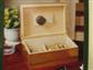 50 Cigar Oak Finish Humidor (HUI110)
