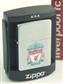Liverpool F.C. Crest Logo Brushed Chrome Zippo