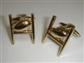 Rugby Ball & Posts Cuff Links (41418)